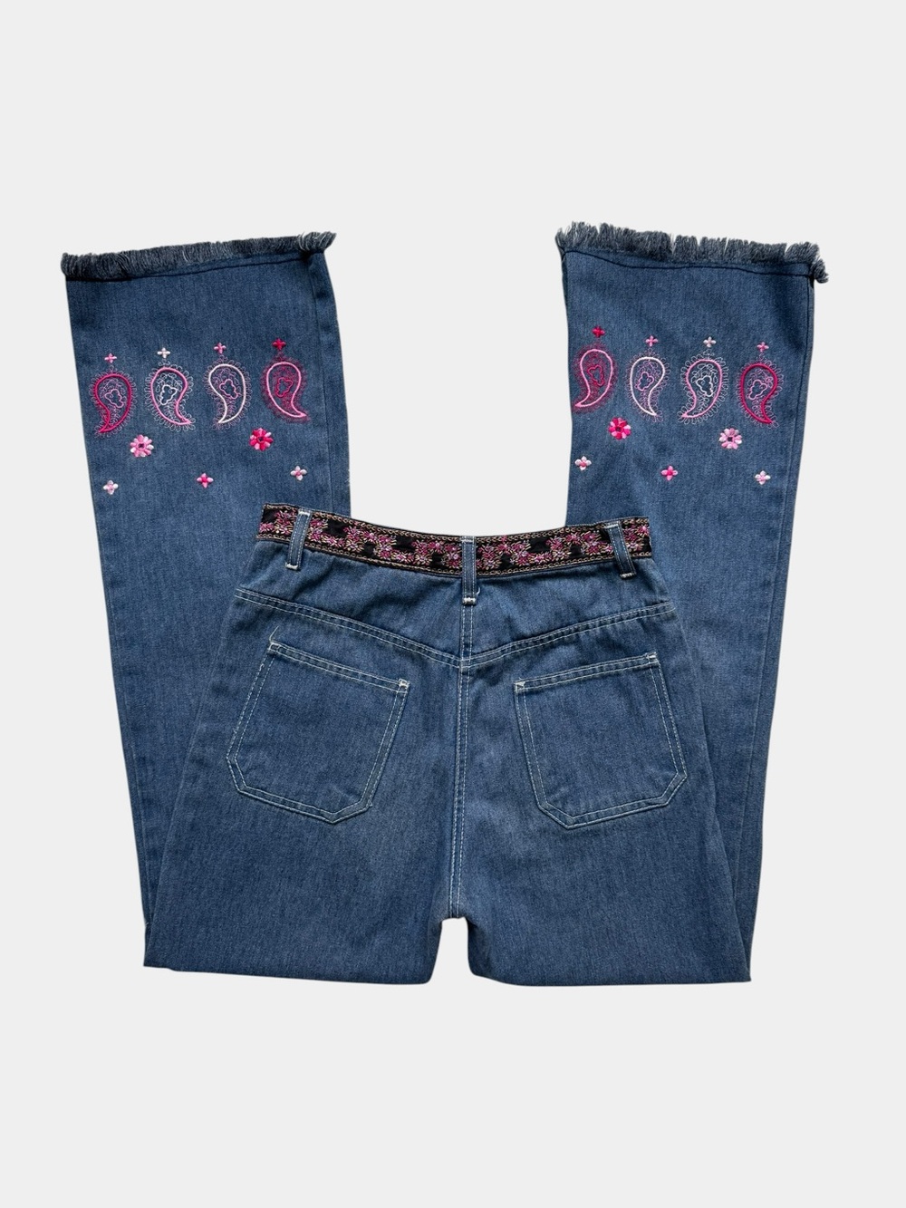 Vintage boho jeans bohemian cowgirl western